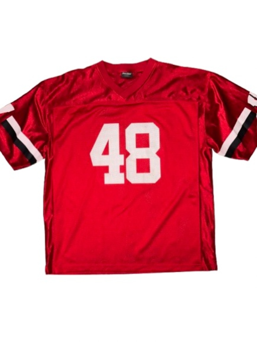 Pro Edge Wisconsin Badgers Red Athletic Jersey Top size XL